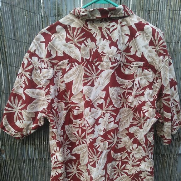 Faded Glory Hawaiian Button Down Men - L - Picture 9 of 12